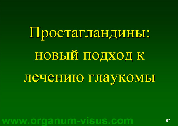 Organum-visus_Глаукома_Школа офтальмологического пациента_2008_1003_Лечение глаукомы_Глазные капли_Проcтагландины_Латанопрост_Травопрост_Ксалатан_Траватан_Тимолол_Образ жизни при глаукоме_Glaucoma