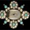 Глаз в ожерелье из жемчуга, necklace of pearls.