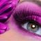 Makeup Eye. Фиолетовые веки.